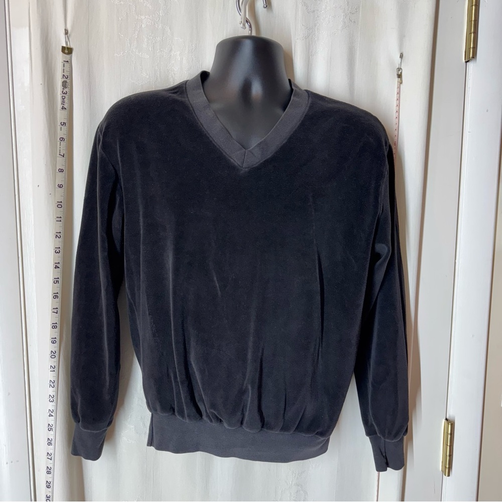 Vintage A&S Velour Sweatshirt